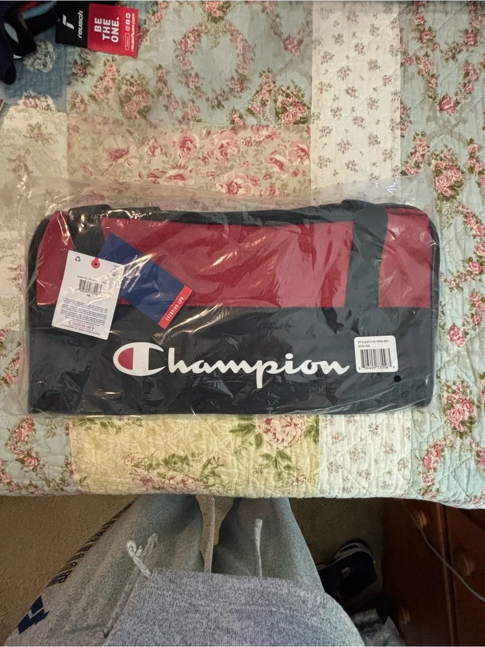 Champion Prologue Duffel Bag - Red. OS NWT